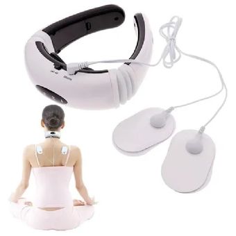 Masajeador Cuello Cervical Inalambrico Con Set De Electrodos