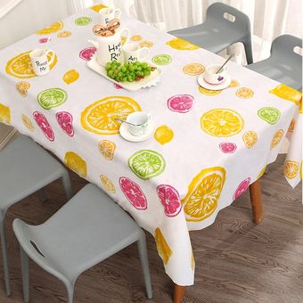 Manteles de mesa rectangulares impermeables y a prueba de aceite mantel decorativo para cocina mesa de comedor 