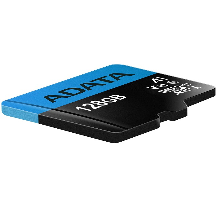 Memoria MicroSD 128GB Adata SDXC Con Adaptador Clase 10 A1 AUSDX128GUICL10A1-RA1