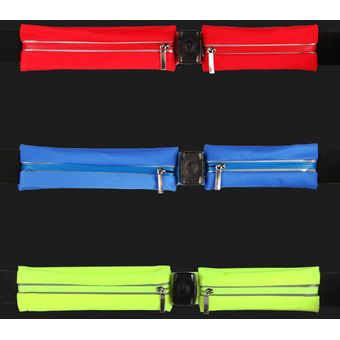Cinturón de ejecución Cinturón USB Recargable LED Paquete de cintura Fanny Pack para hombres mujeres 