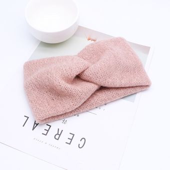 Diadema con nudo para niños,venda del pelo tejida caliente 