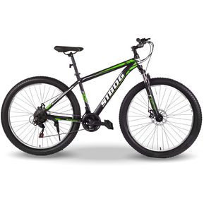 Bicicleta Todo Terreno Rin 27,5 Suspensión Delantera  Verde con Negro