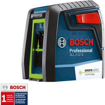 Nivel Láser Bosch GLL 2-12 alcance 12m con soporte – Ferretería la