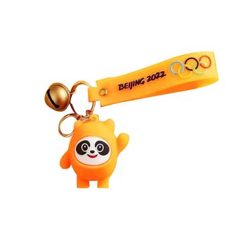 2022 Olimpiadas de invierno Mascota llavero Bing Dwen Dwen Wintympics Games 
