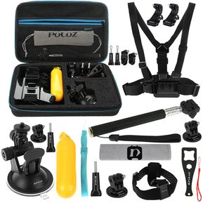 PULUZ 20 In 1 Accessories Combo Kits Wit...