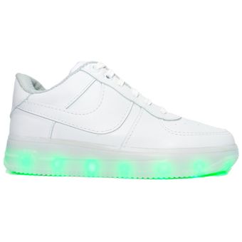 Lucky Grace LED Zapatos Verano Ligero Transpirable Bajo 7 Colores USB Carga Luminosas Flash Deporte de Zapatillas con Luces Los Mejores Regalos para Niños Niñas Cumpleaños 