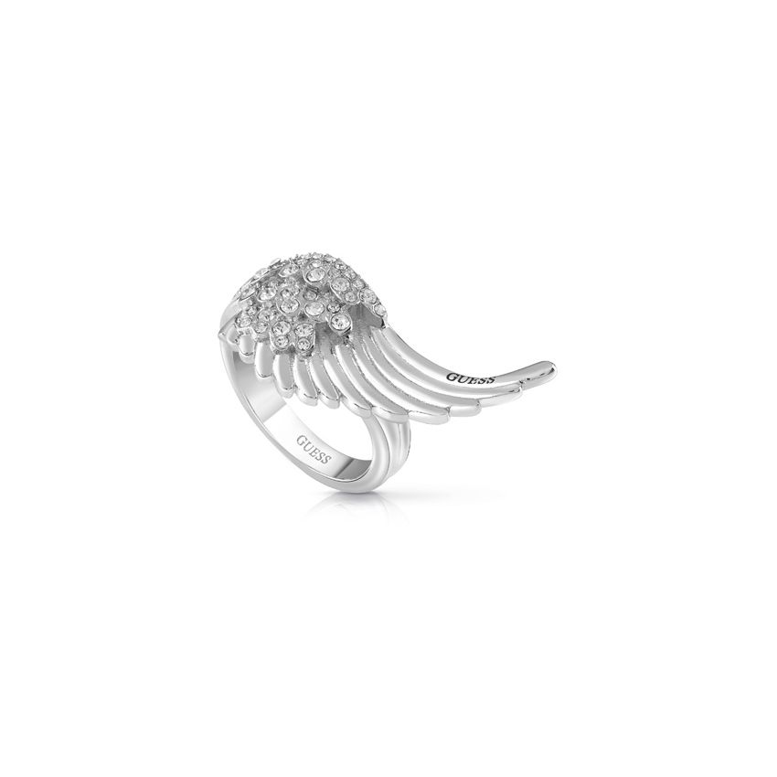 ANILLO GUESS FLY WITH ME PLATA