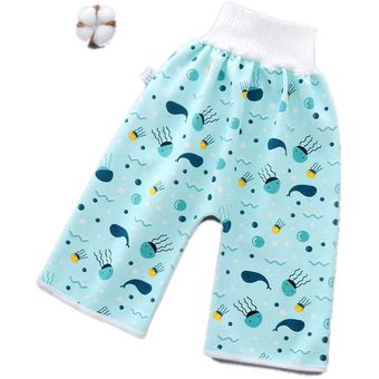 Pantalones De Pañales Impermeables Para Niños Lavables 