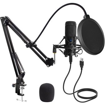 Condensador de micrófono Usb D80 micrófono de grabación y 