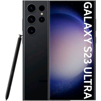 Samsung Galaxy S23 Ultra 5G 512GB + 12GB RAM - Negro