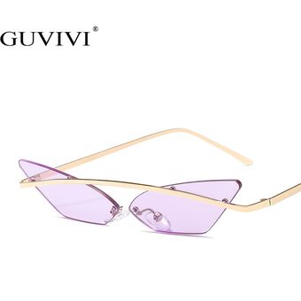 Sin marco Steampunk gafas de sol gafas de sol gafas de solmujer 