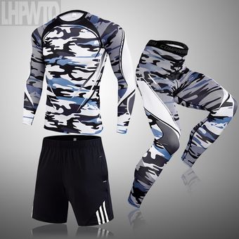 Camiseta deportiva de para correr para hombre Leggings #shirt camisetas conjuntos de chándal para trotar pantalones ropa deportiva de entrenamiento para gimnasio 