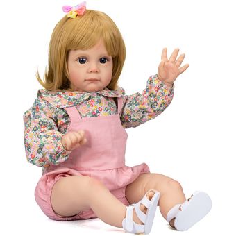 La Linda Muñeca Reborn es el Mejor Regalo para los Niños 60 cm 