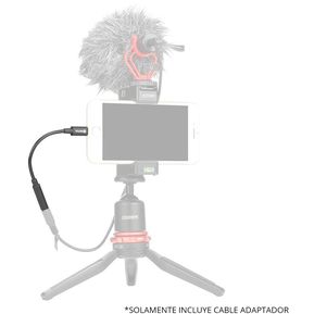 Adaptador de microfono para iPhone iPad Jack 3.5 a Lightning