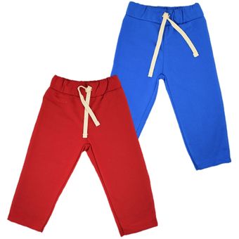 Gateador Pantalon Para Bebé Niño X2 Unidades Sudadera 