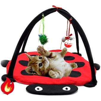 Cama de juguete para gatos Tienda de campaña para gatos que sonará tra 
