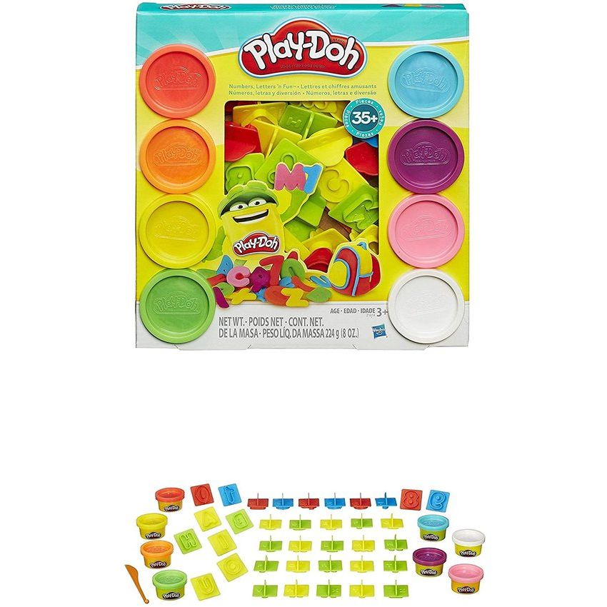 play doh numeros