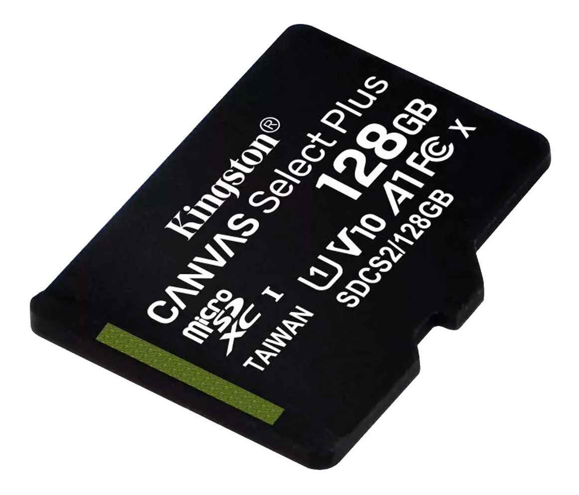Kingston Micro SD 128gb Clase 10 Canvas Select 100mbs