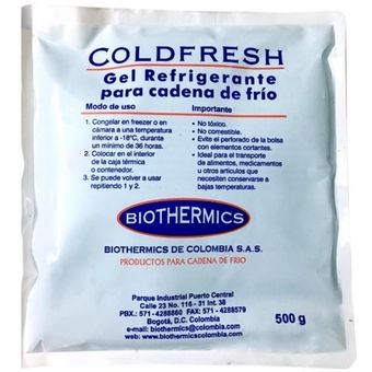Precio Coldfresh Gel Refrigerante Cadena Frío 500 g Farmalisto