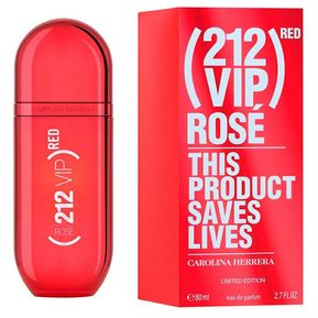 Perfume 212 Vip Rose Red Carolina De Carolina Herrera Para Mujer 80 ml