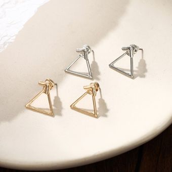 Joyería Adorable Pendientes Triangulares Pendientes Diseño 