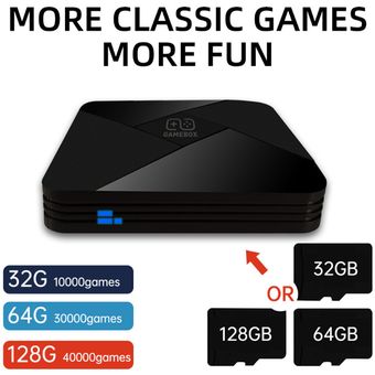 4K HD Wireless Doubles Game Console WiFi Android TV Box 