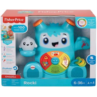 rocky roquero interactivo para bebé fisher price