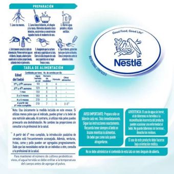 Leche de fórmula en polvo Nestlé Nan Optimal Pro 2 en lata x 2 unidades de  1.2kg - 6 a 12 meses