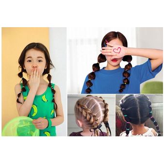 niñas mujeres de cintas elásticas para el cabello de los niños pequeños de cola de caballo titular de bandas de goma diadema Niños Accesorios para el pelo 1000pcs F9 