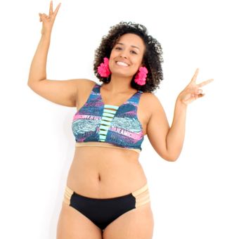 Vestido De Baño Bikini Deportivo Passion For The Sun Para Mujer - Estampado