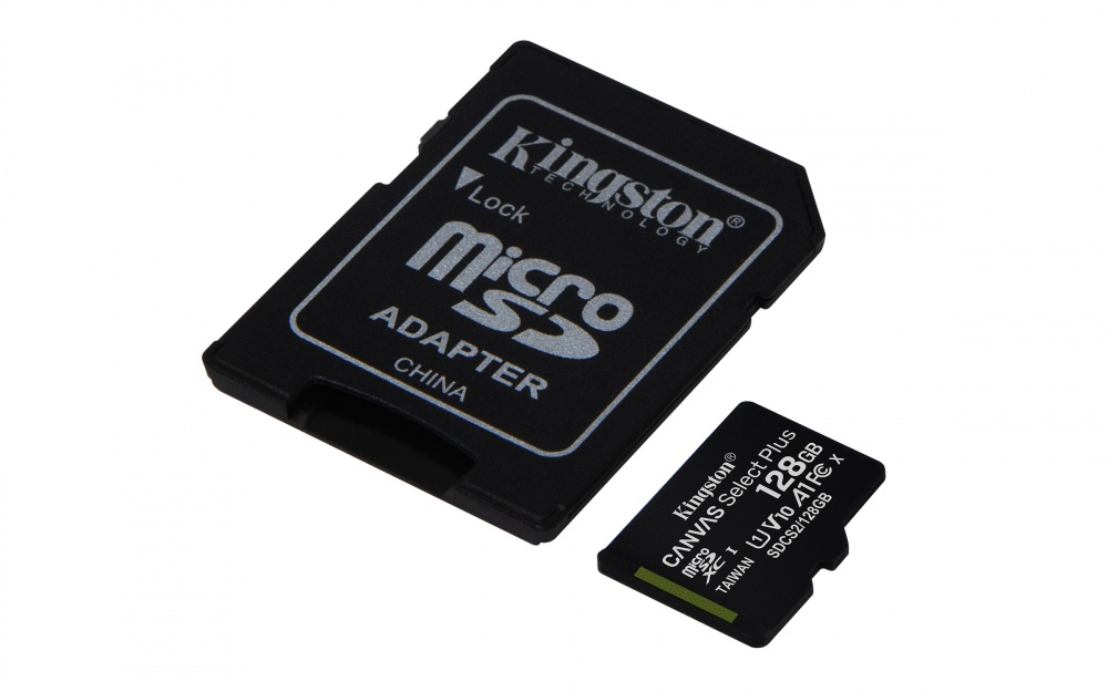 MEMORIA MICRO SD CANVAS SELECT PLUS 128GB UHS-I CLASE 10 C/ADAPTADOR