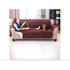 Cubre Sofá Doble Faz Couch Cover Tres Puestos
