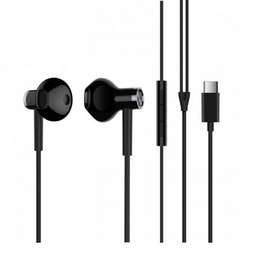 Audífonos Manos Libres Xiaomi Tipo C  Hi-res Audio  Negro