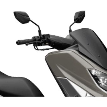 Espejos Moto Retrovisores Nmax 155 / Fz 250 Par Negros - Moto Repuestos