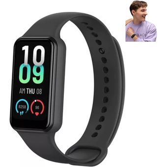 Correa para Amazfit Band 7 - Dual Color - TPU - Negro+Verde