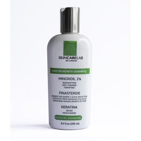 Shampoo Anticaida con Minoxidil al 2 Finasteride 1 y Keratina.