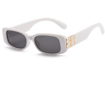Diseñador pequeña caja gafas de sol retro gafas de solmujer 
