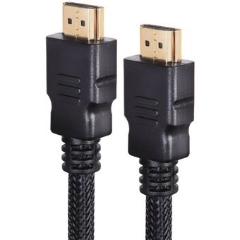 Cable HDMI 1,5 Mts Mallado, Puntas Blindadas