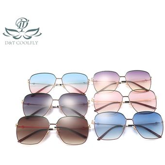Gradientes cuadrados de gafas de sol paramujer 