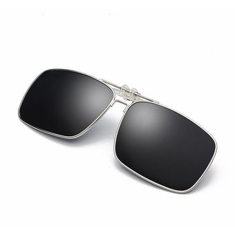 Polarized Sunglasses Lens Clip On Glasses Night Vision Women 