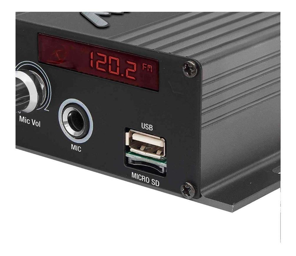 Mini amplificador de 2 canales Bluetooth® MIT-78BT