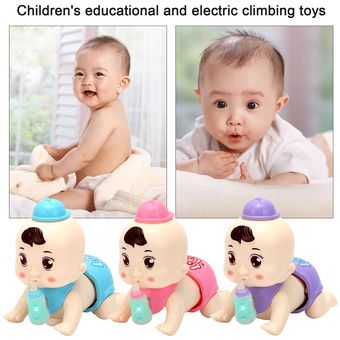 Kid rastreo de juguete los niños de los niños pequeños eléctricos Suba Juguetes Educación Temprana 