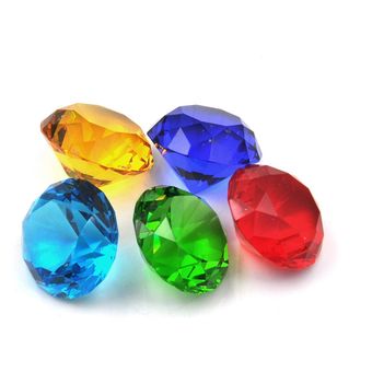 Forma De Corte De Superficie De Cristal De Diamante De De De 
