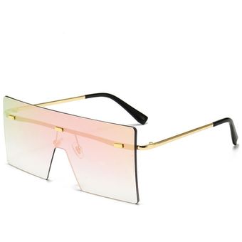 Gafas de sol sin límites de gran tamaño Gradios de sol demujer Gafas de sol sin límites de gran tamaño Gradios de sol demujer
