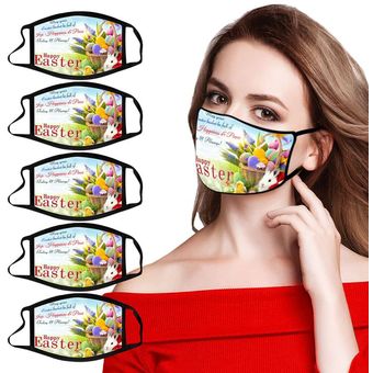 Cubierta para la cara para hombres y mujeres fondo negro cereza impreso con máscara ajustable para la oreja boca antipolvo 