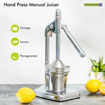 GENERICO Exprimidor Manual De Limón Prensa Para Cítricos Doble Mango