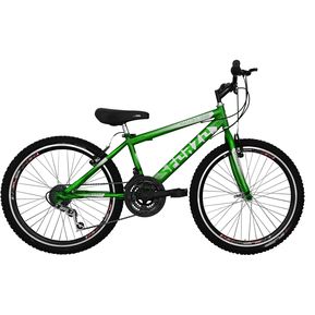 Bicicleta Niño Rin 24 Doble Pared 18 Cambios - Verde