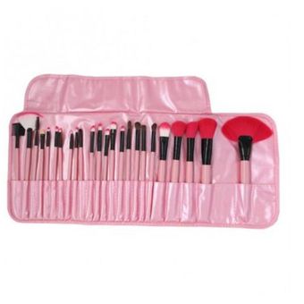 GENERICO Set 12 Brochas Maquillaje + Estuche