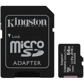 Memoria Kingston Micro SD 64GB CANVAS Select Plus SDCS2/64GB