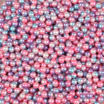 8 Mm Multicolor 100 Piezaslote De Perlas De Abs Poco Diy De 